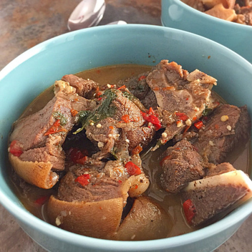 Goat Meat Pepper Soup - Just Feed Me